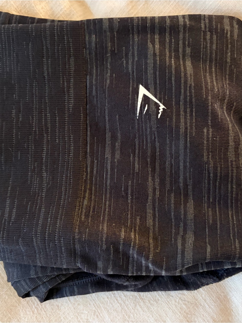 Gymshark Black Heathered Active Leggings
